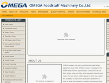 Tablet Screenshot of omegabake.com